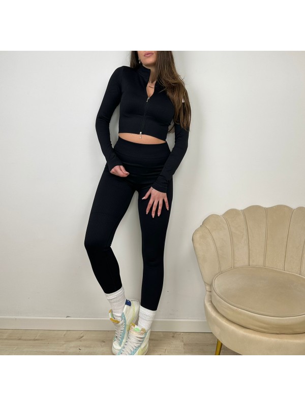 CO ORD SET GINNICO NERO