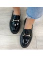 MOCASSINO CON FIBBIA LUCIDO