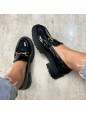 MOCASSINO CON FIBBIA LUCIDO