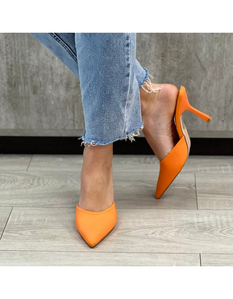 DèCOLLETEè SABOT ARANCIO