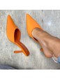 DèCOLLETEè SABOT ARANCIO