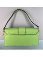 BORSA VERA PELLE VERDE