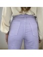 JEANS COLOR WIDE LEG LILLA