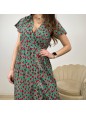 DRESS MIDI FLOWER