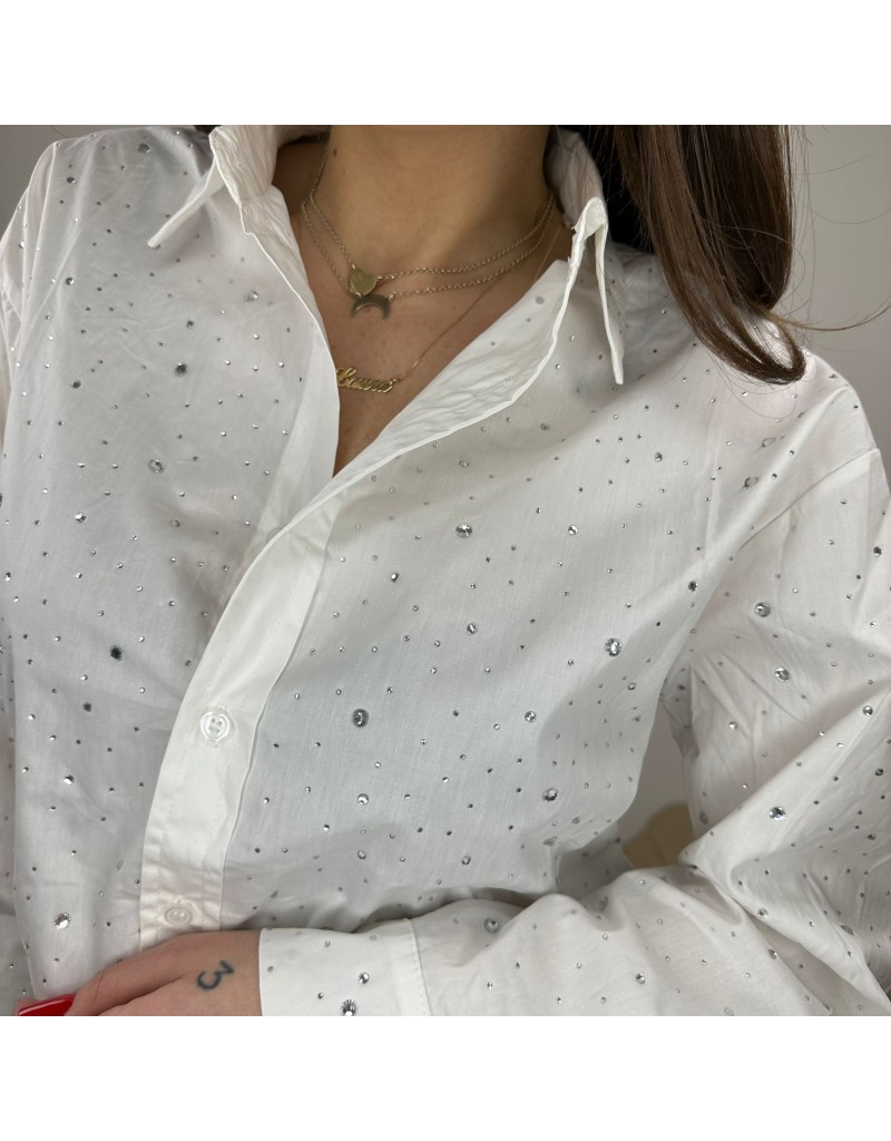 CAMICIA STAR SHINE BIANCA