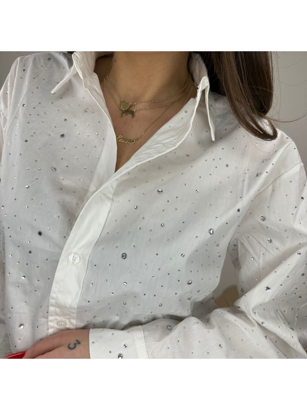 CAMICIA STAR SHINE BIANCA