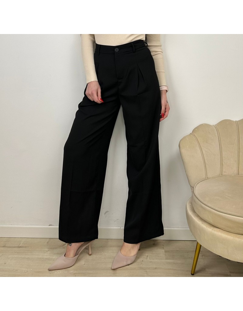 PANTALONI RELAXED FIT NERO