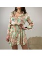 DRESS PAISLEY PRINT VERDE