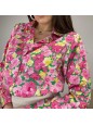 CAMICIA FIORI FUCSIA