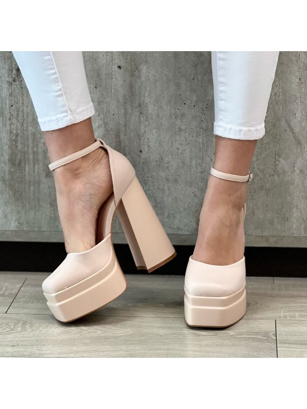 MAXI DÉCOLLETÉ BEIGE