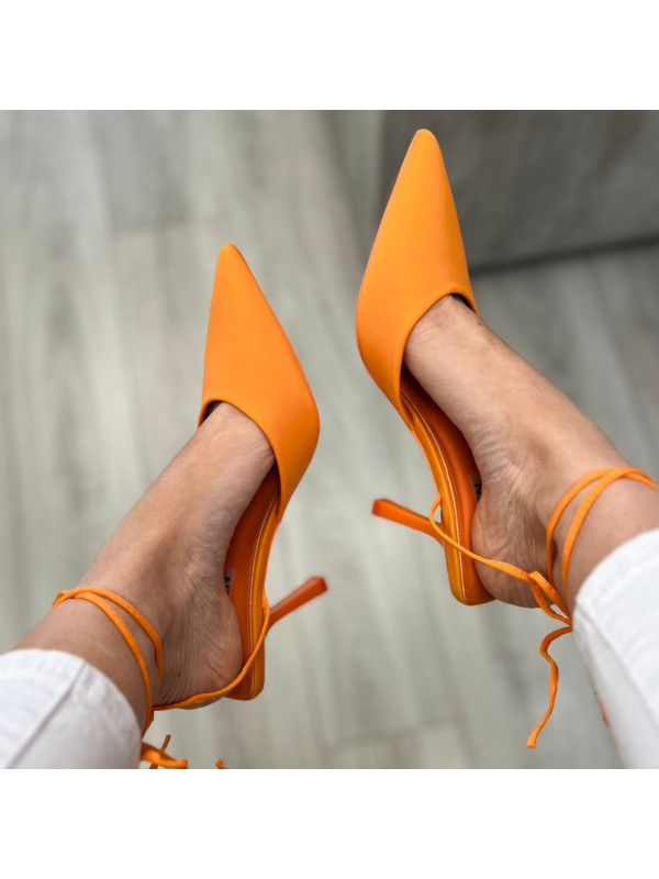 PARKER HEELS ARANCIO