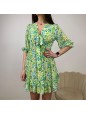 DRESS CON FIOCCO VERDE