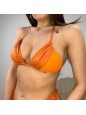 BIKINI DRAPPEGGIATO ARANCIO