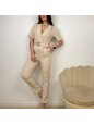 JUMPSUITE DOPPIOPETTO BEIGE