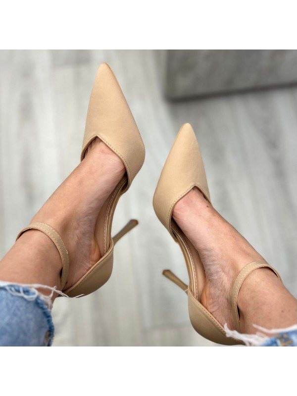 DéCOLLETé  CON CAVIGLIERA BEIGE