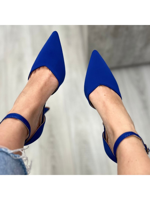 DéCOLLETé  CON CAVIGLIERA BLU