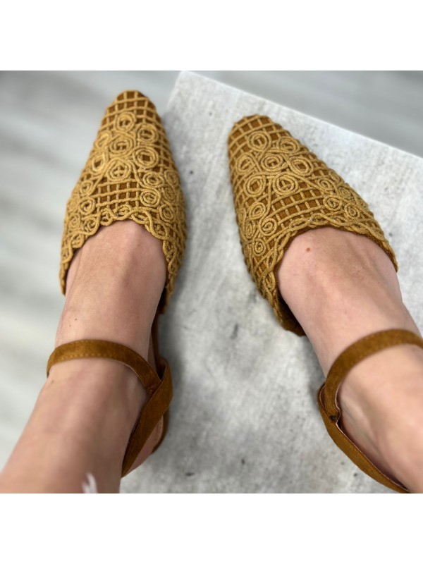 BALLERINA SQUADRATA CAMEL