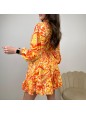 DRESS FANTASIA ARANCIO
