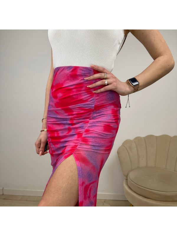 GONNA CON SPACCO FUCSIA