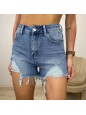 SHORT IN DENIM