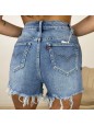 SHORT IN DENIM