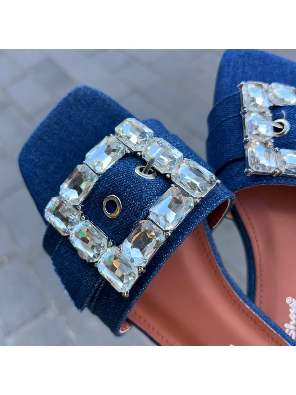 CIABATTA DENIM JEWEL