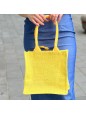BORSA IN JUTA GIALLA