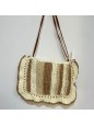 BORSA BICOLORE BEIGE