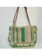 BORSA BICOLORE VERDE