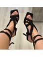 SANDALO TRECY NERO