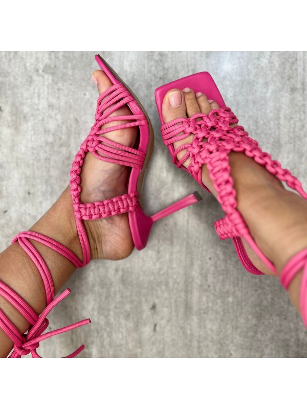 SANDALO TRECY FUCSIA