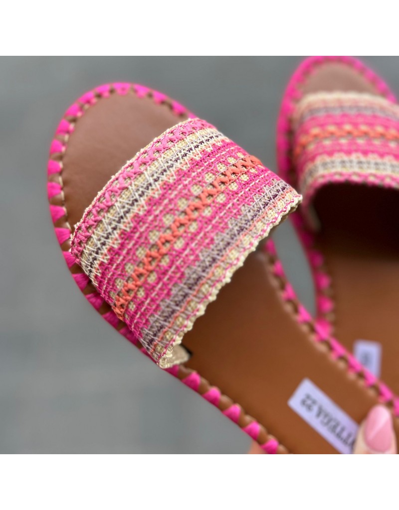 CIABATTA LIZZY FUCSIA