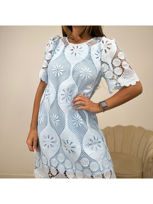 DRESS PAOLA AZZURRO