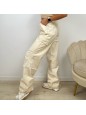 PANTALONE CARGO "SeSè" NAIROBI BEIGE