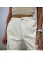PANTALONE CARGO "SeSè" NAIROBI BEIGE