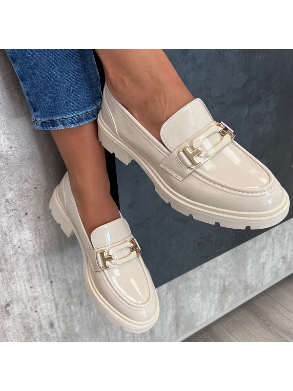 MOCASSINI GIOSY BEIGE