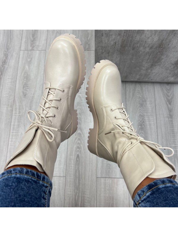 STIVALETTI VALENTINA BEIGE