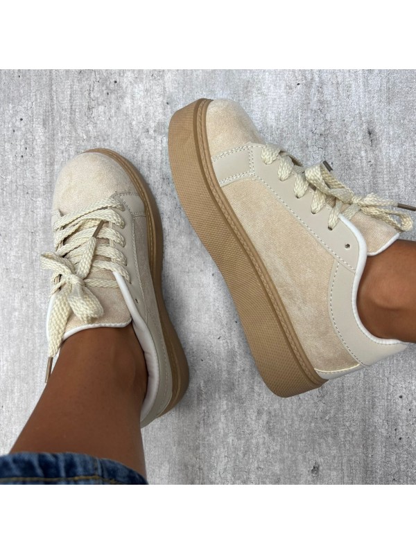 SNEAKERS KELLY BEIGE